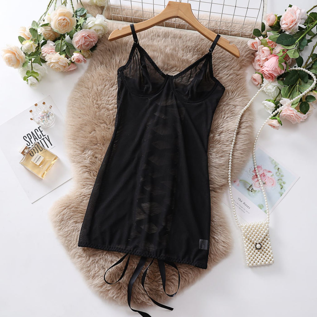 Dnika Sheer Lace Lingerie and Bodysuit for Women