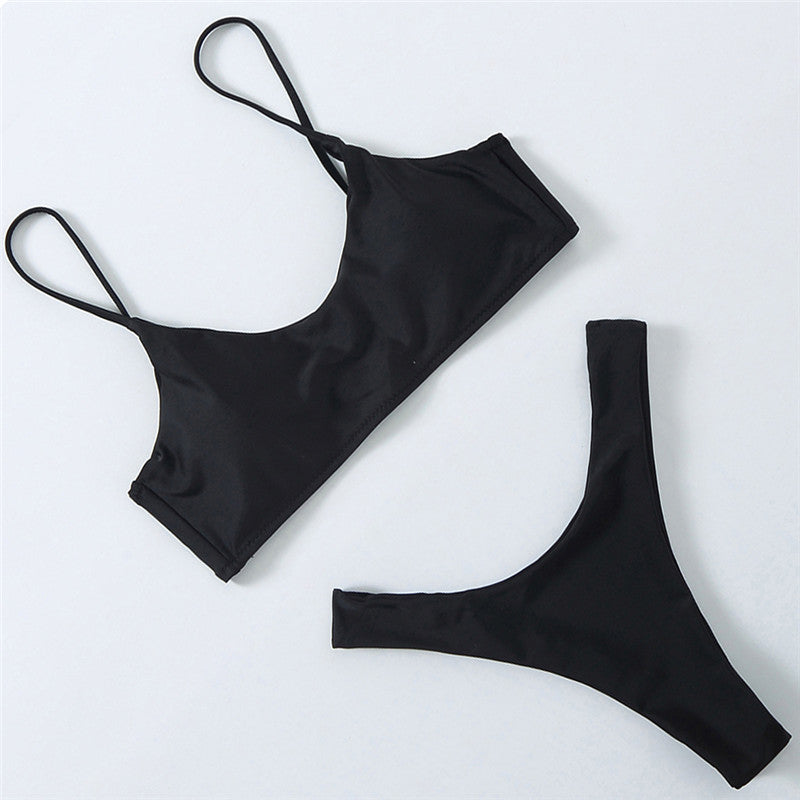 Trendy Bikini Swimsuit - Two-Piece Swimwear