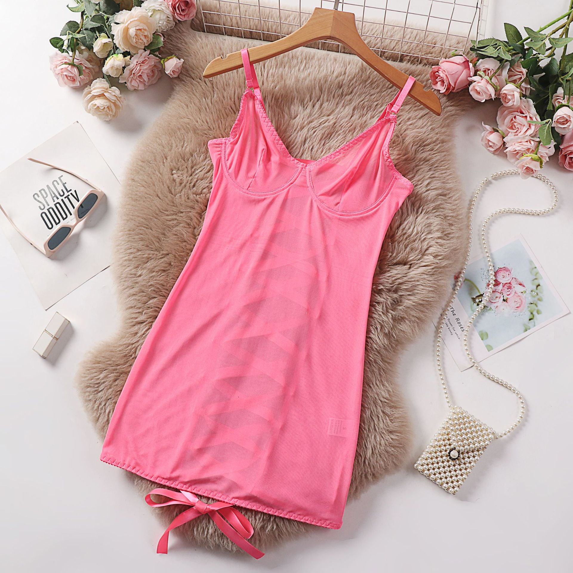 Dnika Sheer Lace Lingerie and Bodysuit for Women