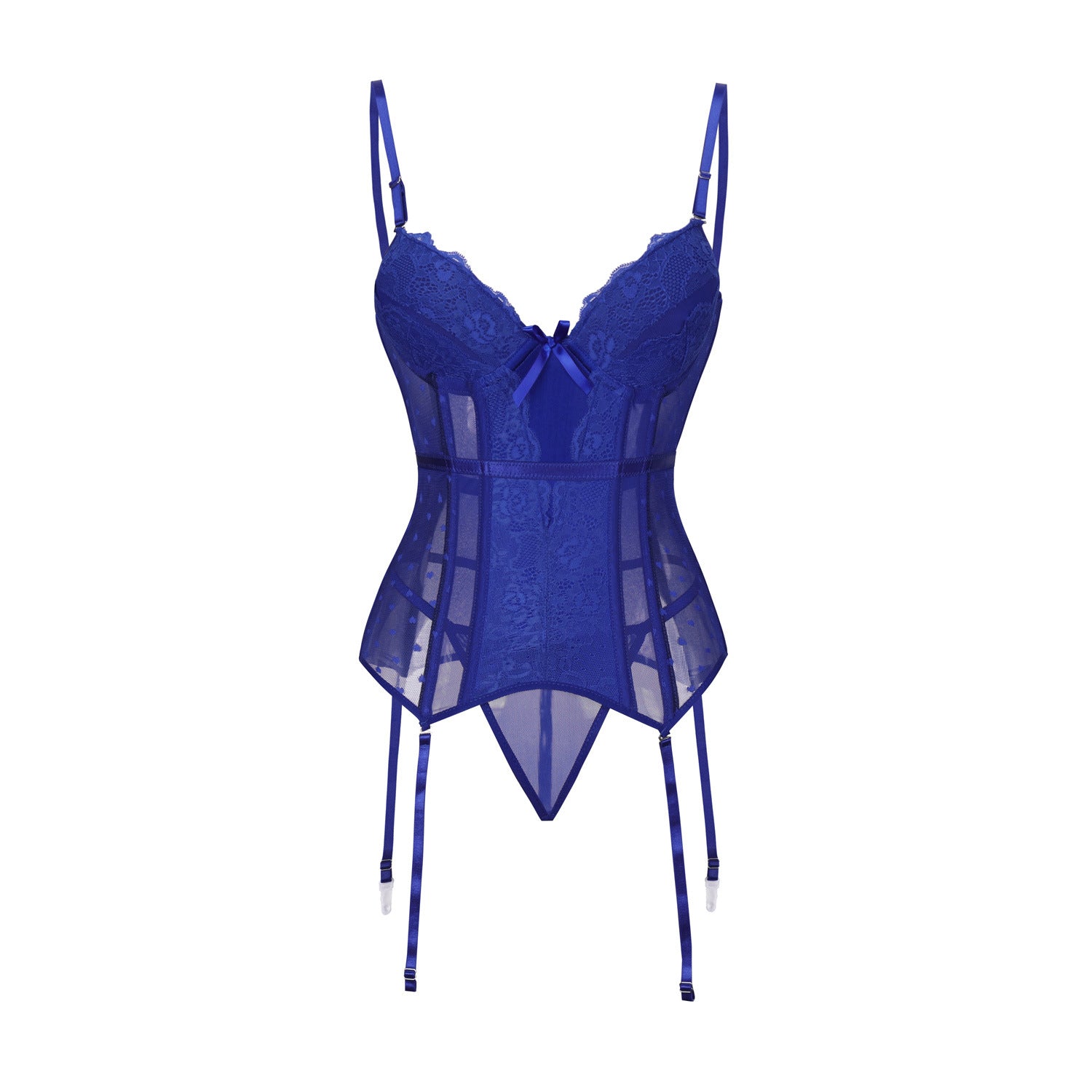 2023 Sexy Lace Corset Bodysuit with Thong